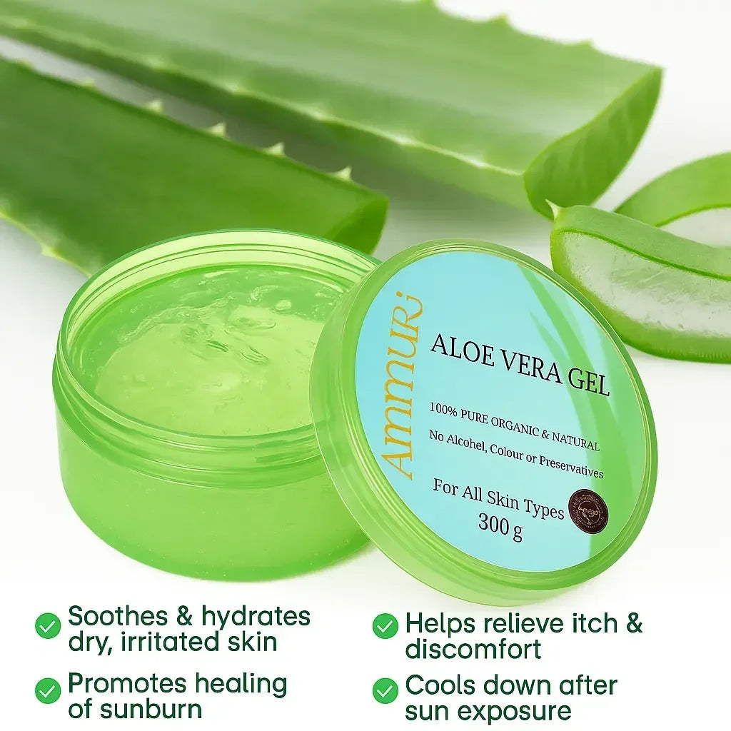 Ammuri Organic Aloe Vera Gel for All Skin Types-0