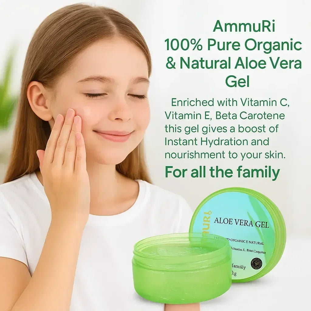 Ammuri Organic Aloe Vera Gel for All Skin Types-3